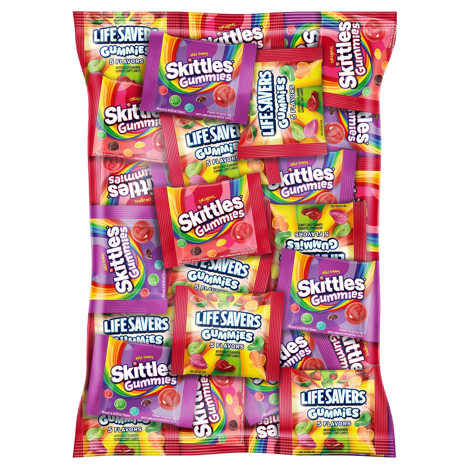 Mars Gummy Favorites Fun Size Assorted Gummy Candy Mix, 70 oz. (220-02591)