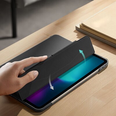 SaharaCase Venture Series Tri-Fold Case for iPad Pro 11" (M4 2024/M5 2025), Scorpion Black (TB00389)