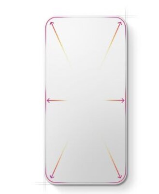 Zagg InvisibleShield Glass XTR2 Screen Protector for iPhone 14/13 Pro/13 (200110197)