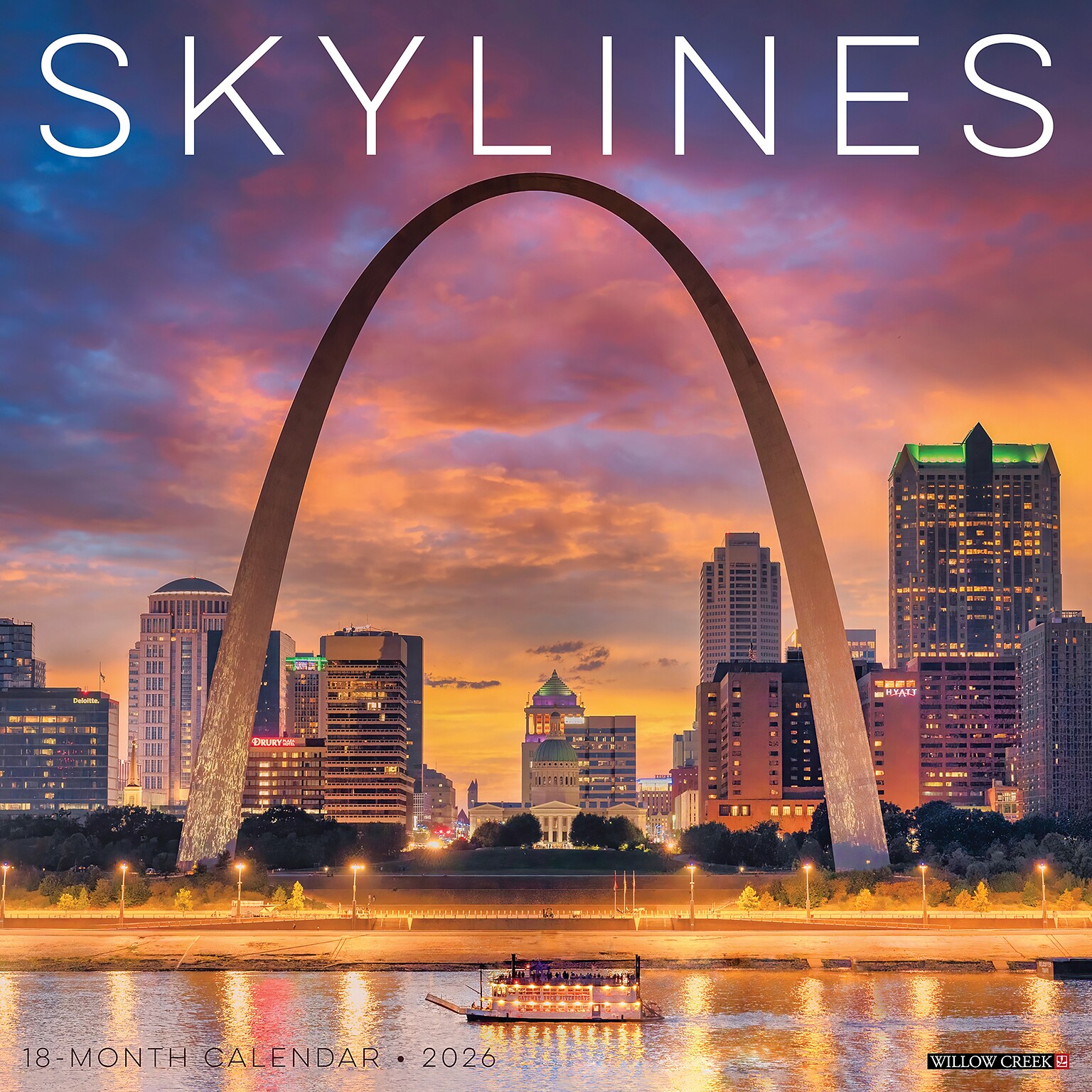 2026 Willow Creek Skylines 12 x 12 Monthly Wall Calendar (52815)