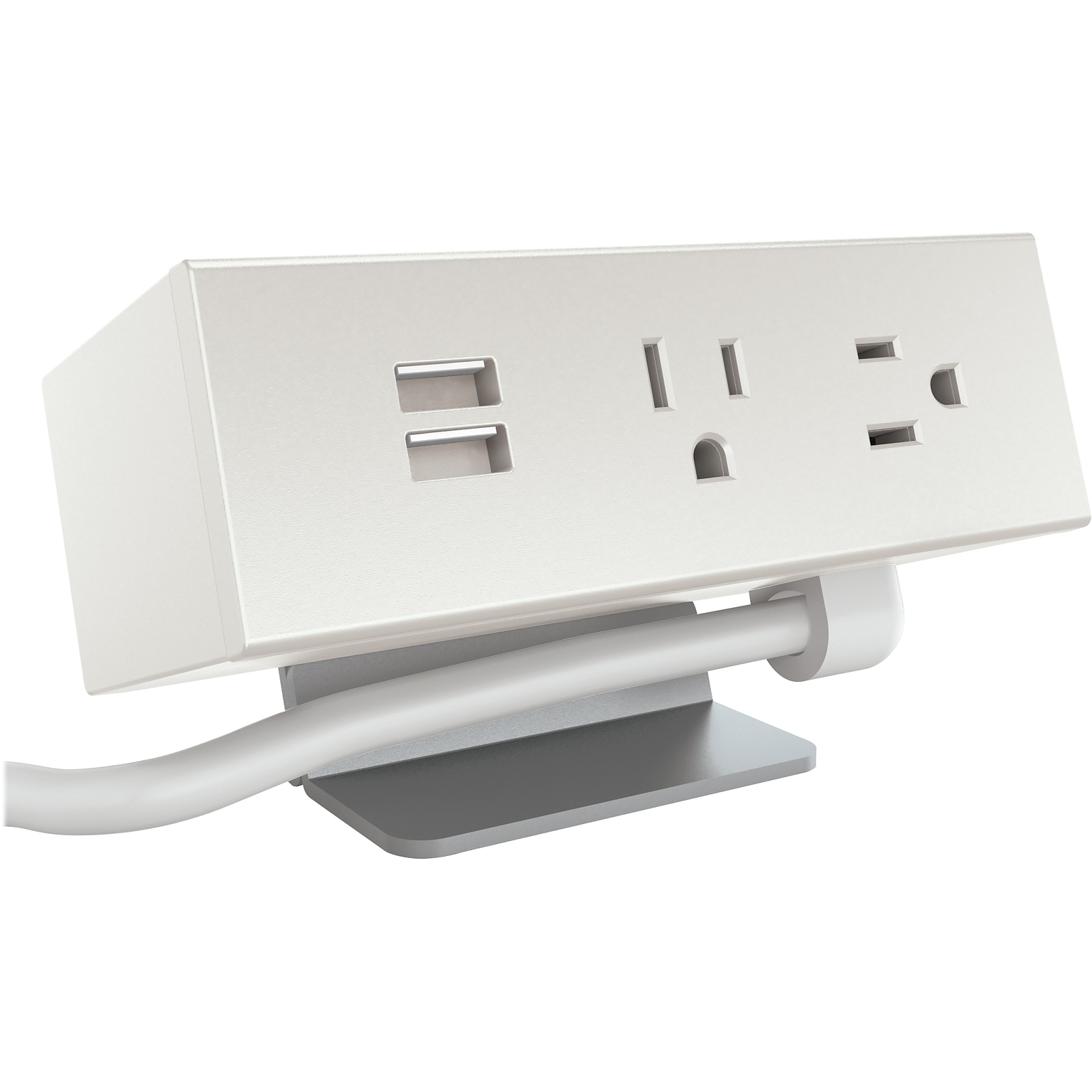 HON Power Distribution Module, 2-Outlet/2-USB (HPWRMOD2WC.SNW)