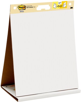 Post-it Super Sticky Tabletop Easel Pad, 20 x 23, 20 Sheets/Pad (563DE)