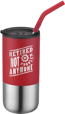 POD ELEMENT TUMBLER WITH STRAW 16OZ