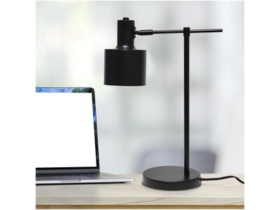 Lalia Home Studio Loft Table Lamp, Matte Black (LHT-4001-BK)