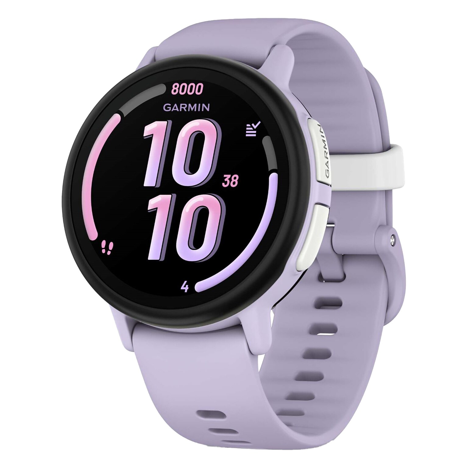 Garmin Bounce 2 Kids Smartwatch, GPS, 43mm, Light Purple Silicone Band (010-03399-01)