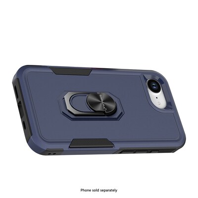 SaharaCase Raider Series Phone Case for iPhone 16e, Shock Absorbing, Midnight Blue (CP00820)