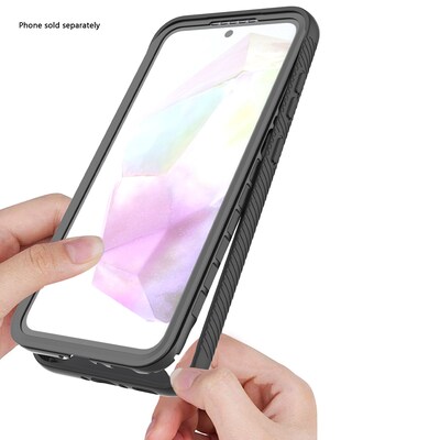 SaharaCase Raider Rugged Case for Galaxy A56 5G, Shock Absorbing, Black (CP00737)