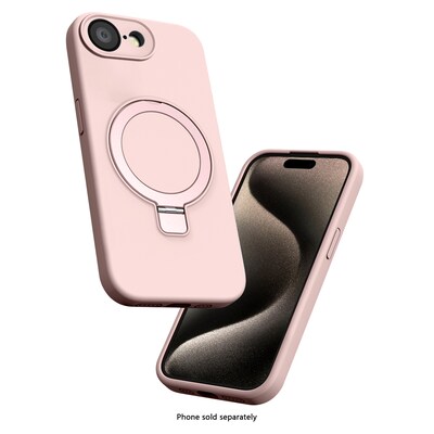 SaharaCase Venture Series Silicone Phone Case for iPhone 16e, Shock Absorbing, Desert Rose (CP00813)