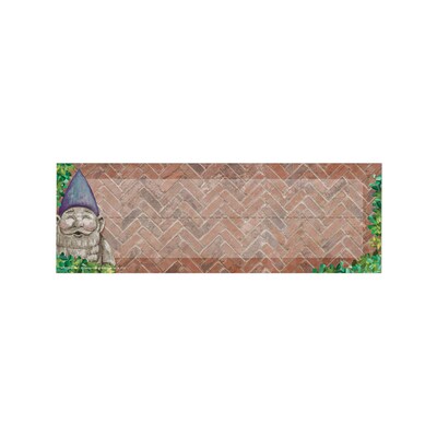 Eureka Curiosity Garden Self-Adhesive Name Plate, 9-5/8 x 3-1/4, 36/Pack, 3 Packs (EU-833194-3)