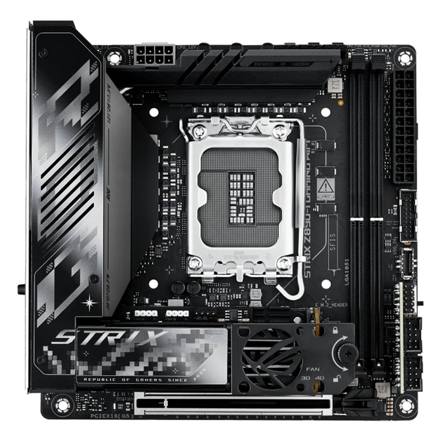 ASUS ROG Strix (Socket LGA1851) Mini-ITX Intel Core Ultra Motherboard & Accessory Kit (ROG-STRIXZ890-IGAMINGWIFI)