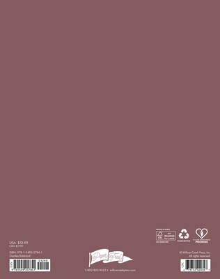 2026 Willow Creek Garden Botanical 7.5 x 9.5 Monthly Planner, Paperboard Cover (57841)