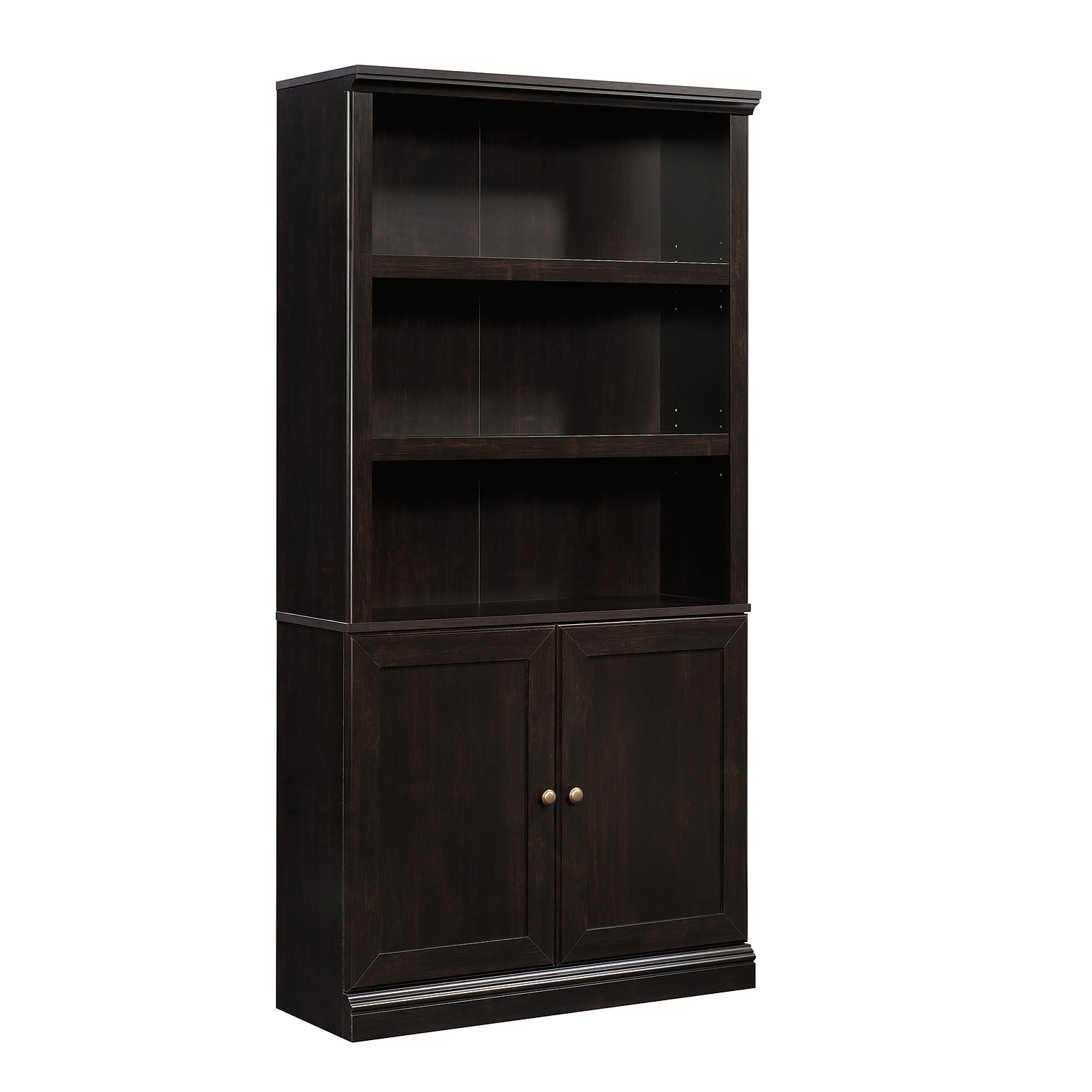 Sauder Select 70H 5-Shelf Bookcase, Estate Black (426412)