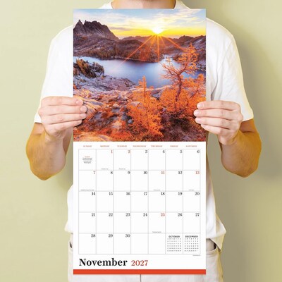 2027 TF Publishing Pacific Northwest 12" x 12" Monthly Wall Calendar, Multicolored (27-1021)