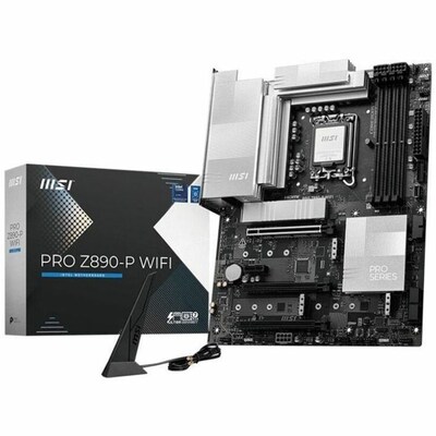MSI PRO Socket LGA-1851 ATX Intel Core Ultra Motherboard (Z890PWIFI)