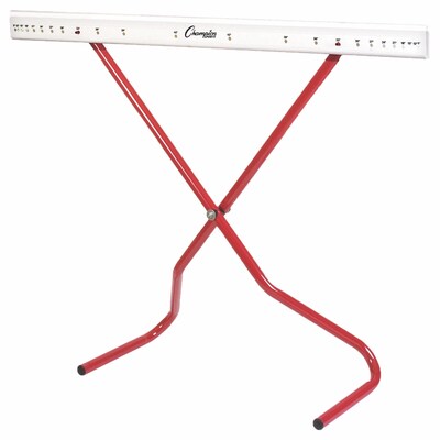 Champion Sports Adjustable Training Hurdle, Red/White (CHSPH)