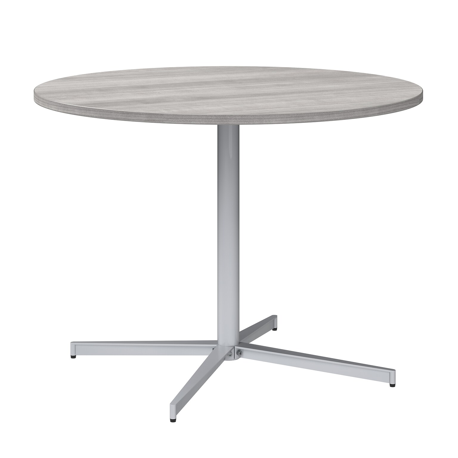 Bush Business Furniture 42 Round Conference Table, Platinum Gray (99XTB42RPG)