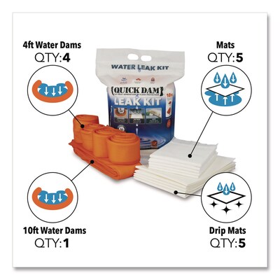 Quick Dam Water Dams Leak Kit (WU-KIT)
