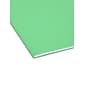 Smead Hanging File Folders, 1/5-Cut Adjustable Tab, Letter Size, Green, 25/Box (64061)