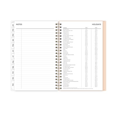 2026 Blue Sky Natalya 5" x 8"  Weekly & Monthly Planner, Plastic Cover, Multicolored (148769-26)