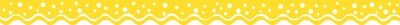 Barker Creek Double-Sided Scalloped Border, 36 x 2.25, Happy Lemon Yellow, 13/Pack (LL997)