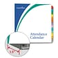 ComplyRight 2024 Attendance Calendar Kit, White, Pack of 50 (A1411W16PK50)