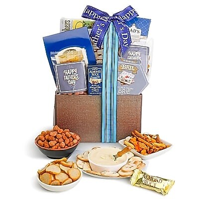 Alder Creek Fathers Day Snack & Savor Summer Gift Basket (FG07853)