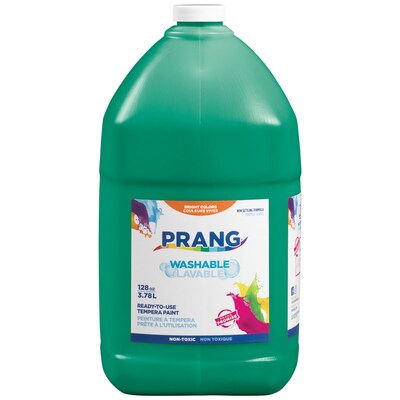 Prang Washable Tempera Paint, Green, 128 oz. (10604)