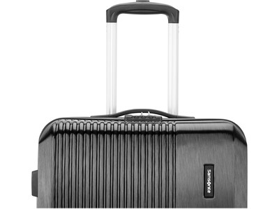 Samsonite Alliance SE 27" Hardside Suitcase, 4-Wheeled Spinner, TSA Checkpoint Friendly, Bass Black (145794-1027)
