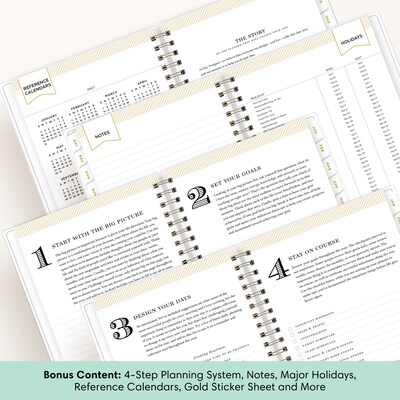 2027 Blue Sky Day Designer 5" x 8" Weekly & Monthly Planner (163812)