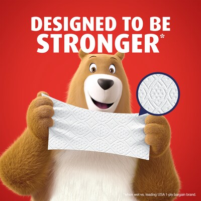 Charmin Ultra Strong Mega XL Toilet Paper, 2-Ply, White, 330 Sheets/Roll, 6 Rolls/Pack, 3 Packs/Carton (04308)