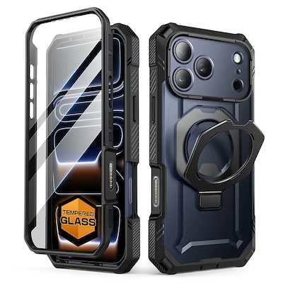 SUPCASE UBGrip Pro MagSafe Case for iPhone 17 Pro, Shock Absorbing, Black (SUP-iPhone2025Pro-GripPro-GSSP-Black)