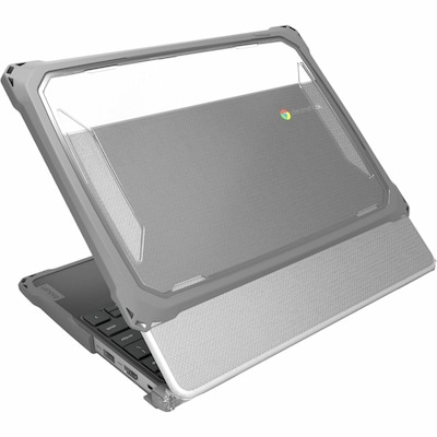 MAXCases Extreme Shell-F3 11.6 Case, Shock Absorbing, Gray/Clear (LNESF31EG5GRY)