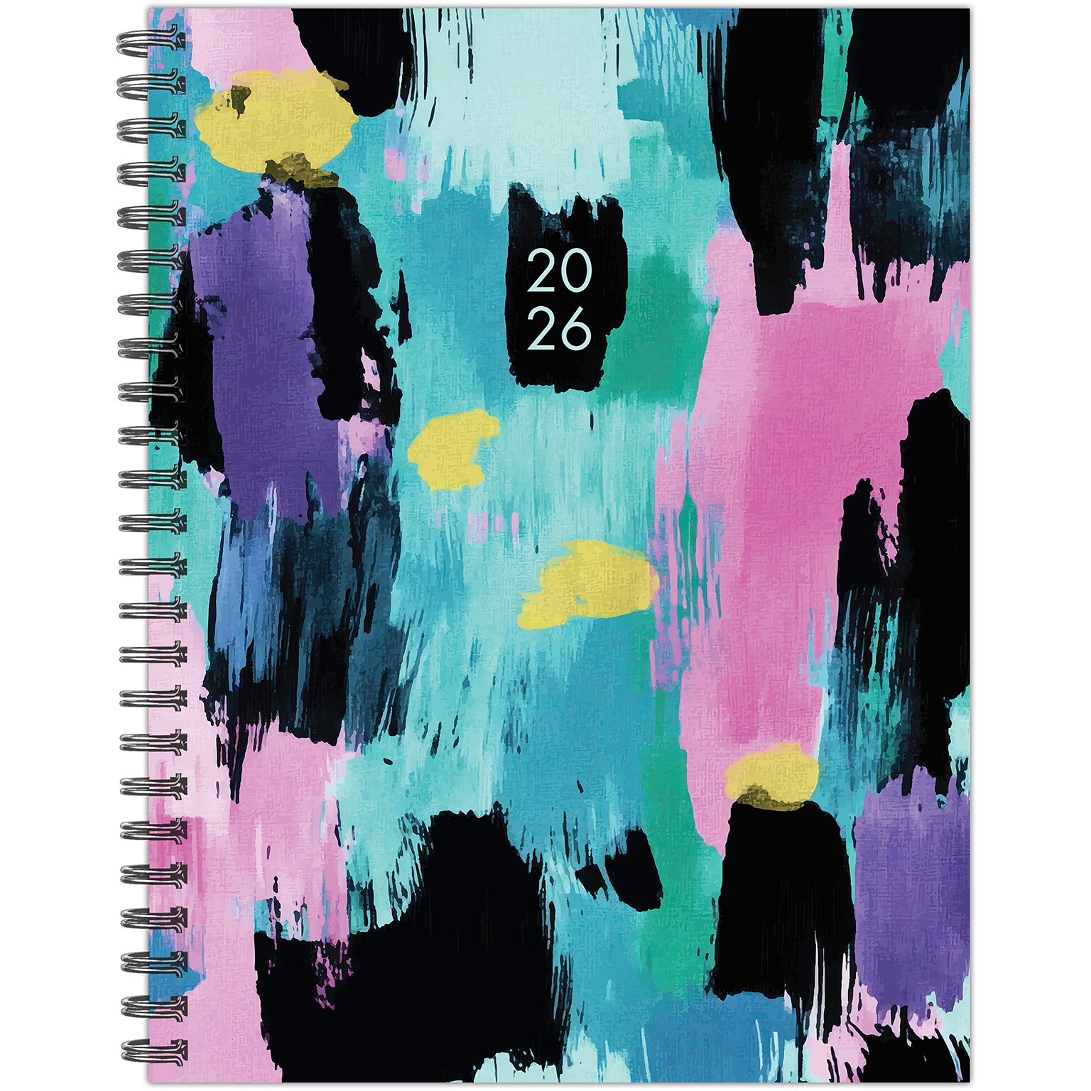 2026 Willow Creek Abstract Art 6.5 x 8.5  Weekly & Monthly Planner, Paperboard Cover (56639)
