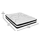 Flash Furniture Capri Comfortable Sleep 10" CertiPUR-US Certified Hybrid Pocket Spring Mattress, Full (CLE230PRF10)
