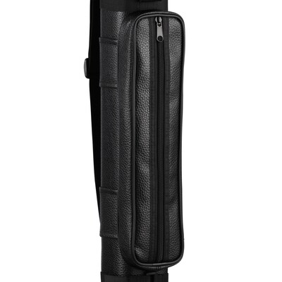 Casemaster Classic Q-Vault 2-Butt 2-Shaft Cue Case, Black (51-0601-01)
