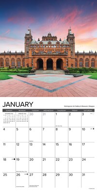 2026 Willow Creek Scotland 12" x 12" Monthly Wall Calendar (56721)