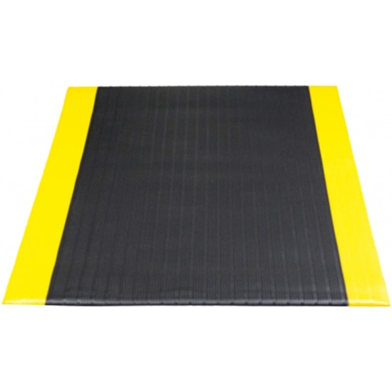 NoTrax Airug Anti-Fatigue Mat, 36 x 24, Black/Yellow (410S0523BY)