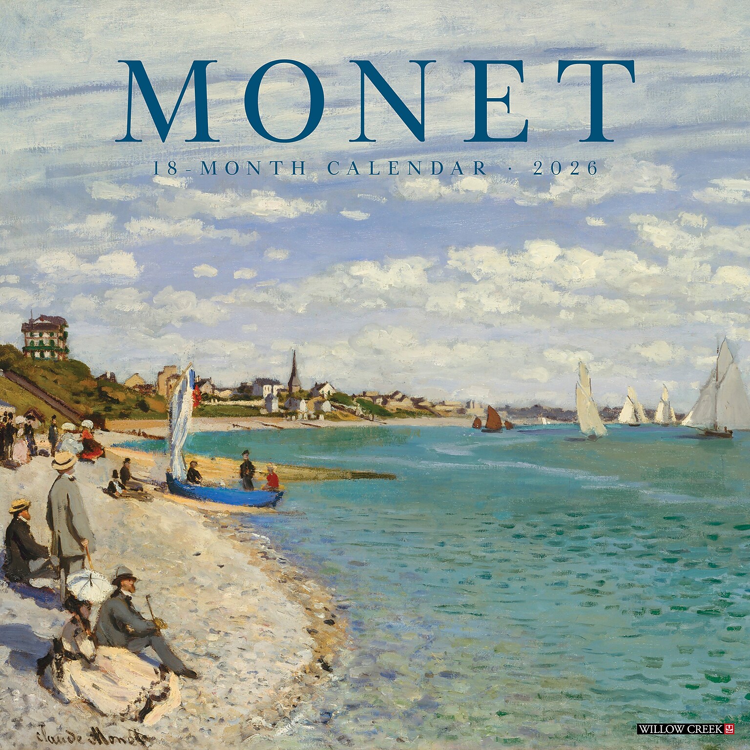 2026 Willow Creek Monet 12 x 12 Monthly Wall Calendar (51986X)