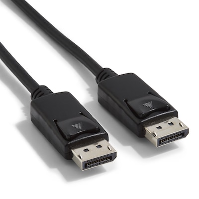 NXT Technologies™ 6 Display Port to Display Port Audio/Video Cable, Male to Male, Black (NX60395)