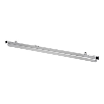 AdirOffice Hanging Clamp Document Holder, 24", Horizontal, Silver Aluminum, 12/Pack (ADI6026--2)