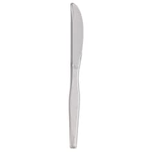 Dixie Plastic Knife, Heavy-Weight, Clear, 1000/Carton (KH017)
