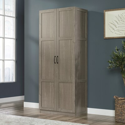 Sauder Select 71 Storage Cabinet, Silver Sycamore (426125)