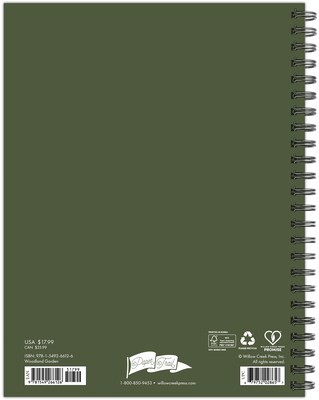 2027 Willow Creek Woodland Garden 6.5 x 8.5 Calendar Year Weekly & Monthly Standard Planner, Assorted Colors (66126)