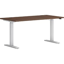 HON Mod 60W Rectangular Adjustable Standing Desk, Sepia Walnut (HLPLRW6030CONHATSE1)