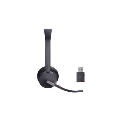 Yealink WH64 Wireless Noise Canceling Bluetooth Stereo Headset, MS Certified (1208686)