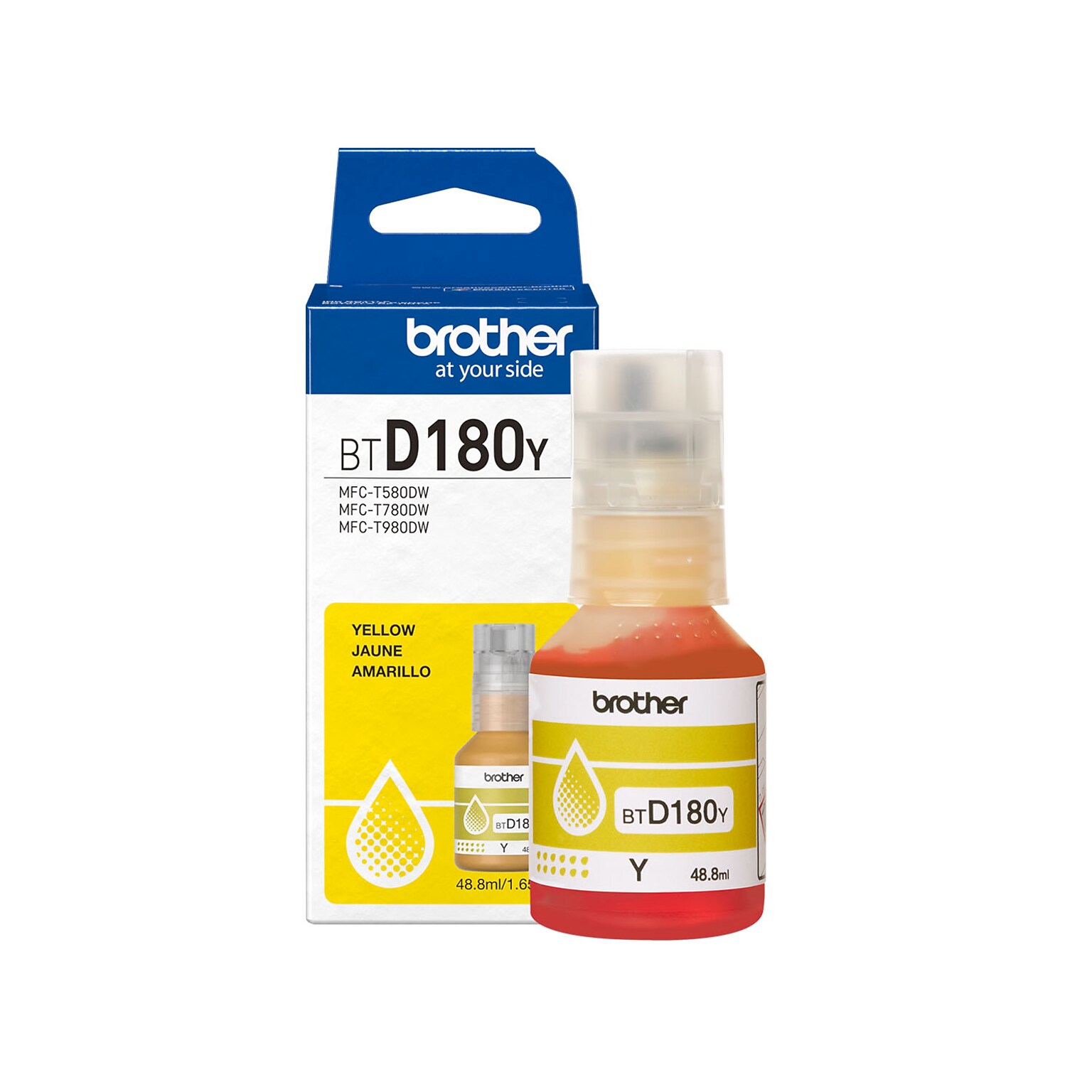 Brother BTD180 Yellow High Yield Ink Cartridge (BTD180YS)
