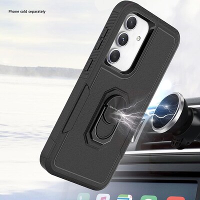 SaharaCase Raider Phone Case for Galaxy A36 5G, Shock Absorbing, Scorpion Black (CP00730)