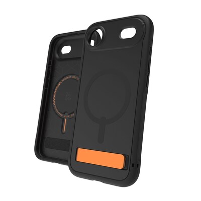 ZAGG Sedona MagSafe Phone Case for iPhone 17 Air, Shock Absorbing, Flood Black (702319129)