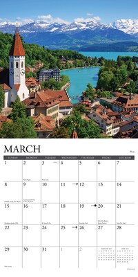 2026 Willow Creek Switzerland 12" x 12" Monthly Wall Calendar (56165)