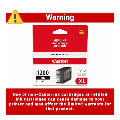 Canon PGI-1200 XL Black High Yield Ink Cartridge   (9183B001)